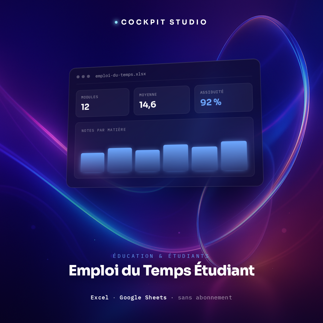Emploi du Temps Étudiant