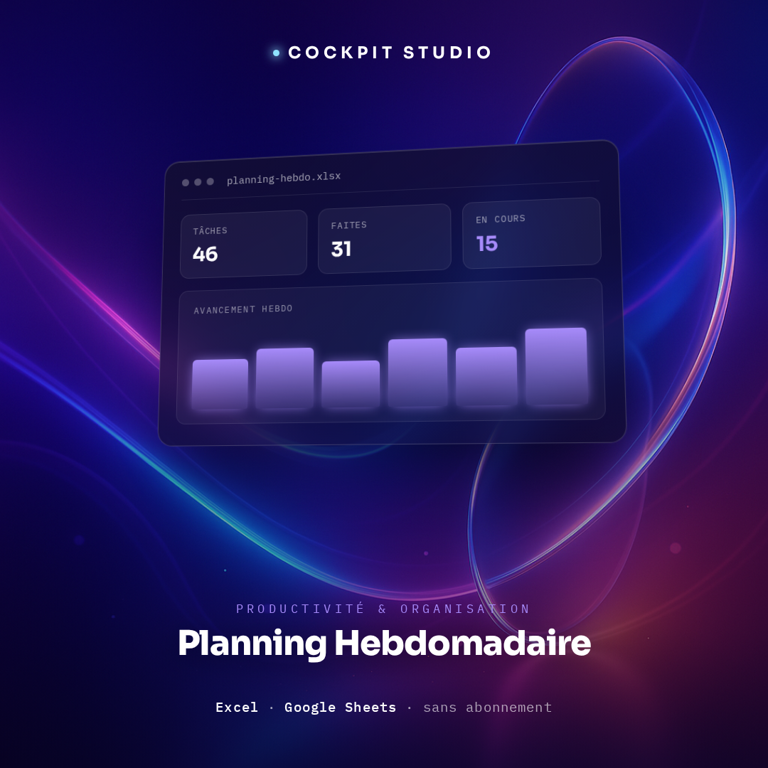 Planning Hebdomadaire